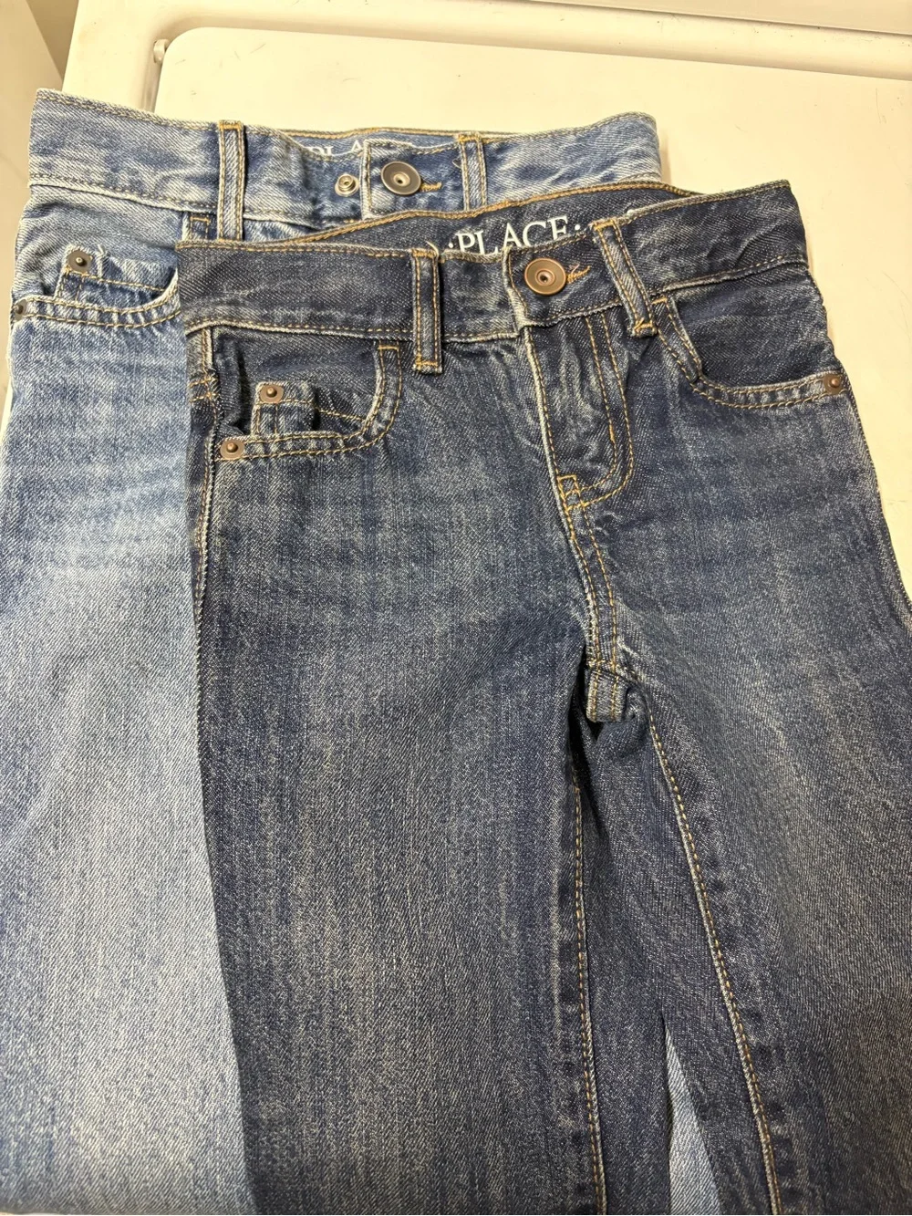The Children's Place Light Blue Straight Leg Jeans